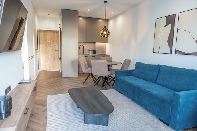 Imagen de la habitación del Hotel Nemunas Aparthotel. Foto 9