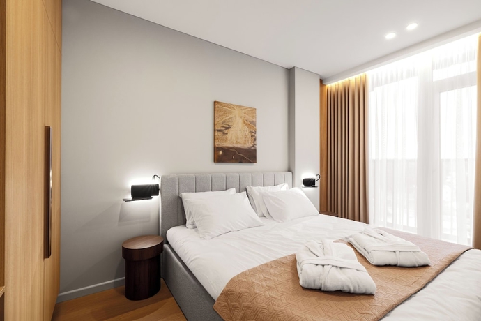 Imagen de la habitación del Hotel Nemunas Aparthotel. Foto 11