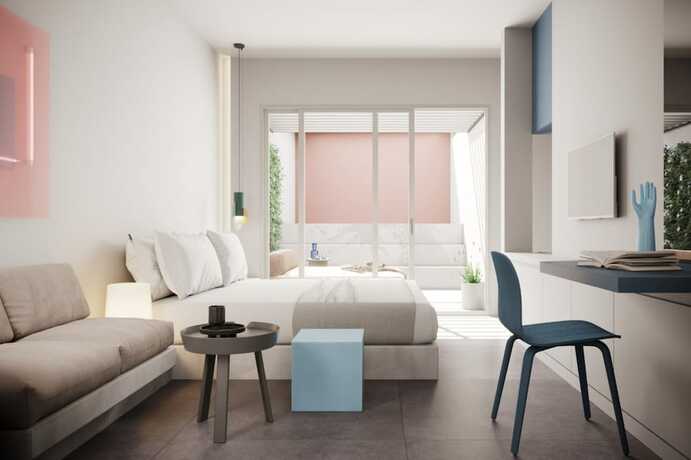 Imagen de la habitación del Hotel Neo Suites. Foto 15