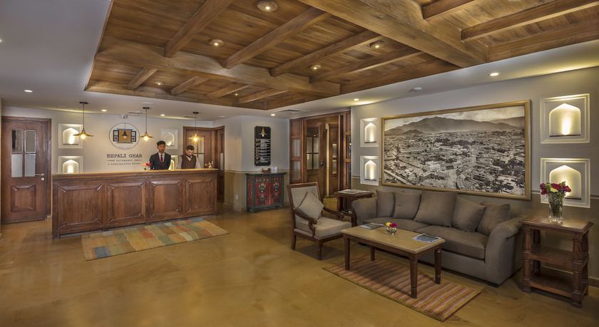 Imagen de los interiores del Hotel Nepali Ghar, Katmandu. Foto 19