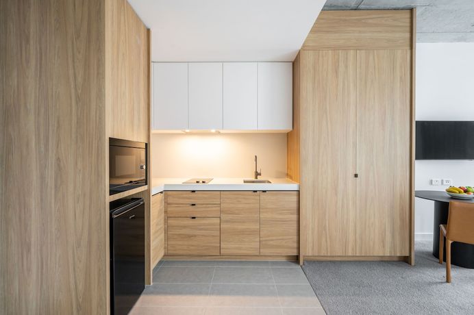 Imagen de la habitación del Hotel Nesuto Docklands Apartment. Foto 5