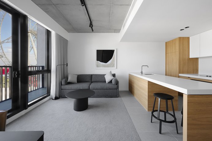 Imagen de la habitación del Hotel Nesuto Docklands Apartment. Foto 10