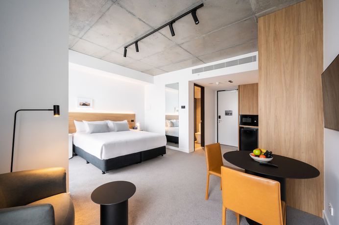 Imagen de la habitación del Hotel Nesuto Docklands Apartment. Foto 11