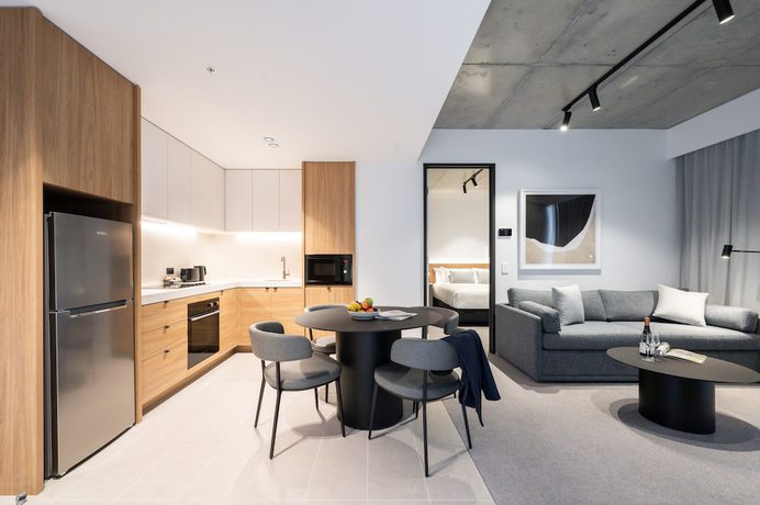 Imagen de la habitación del Hotel Nesuto Docklands Apartment. Foto 13