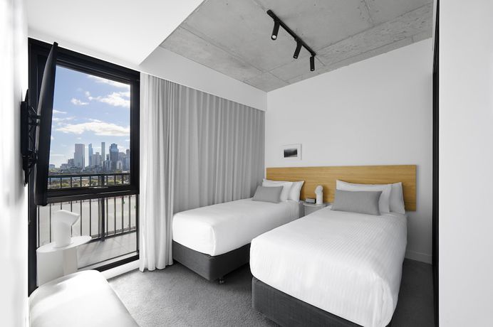 Imagen de la habitación del Hotel Nesuto Docklands Apartment. Foto 14