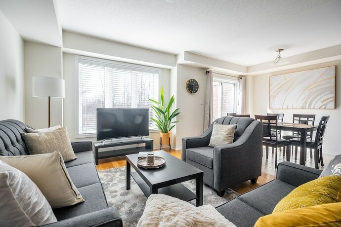 Imagen de la habitación del Hotel New 3BR Townhouse, Minutes to Niagara Falls and Brock University by GLOBALSTAY. Foto 20