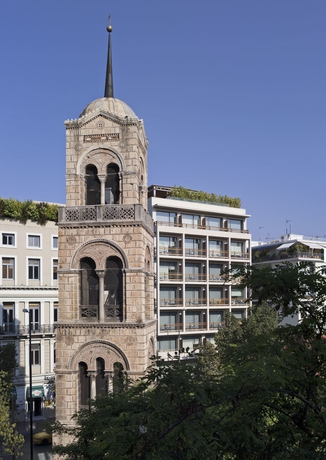 Imagen de los exteriores del Hotel New, Atenas. Foto 8