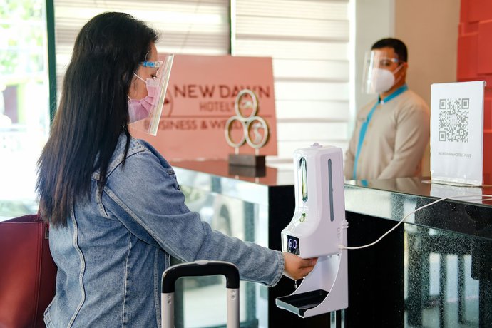 Imagen de los interiores del Hotel New Dawn Plus. Foto 20