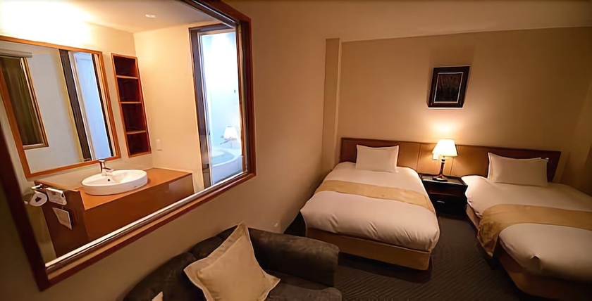 Imagen de la habitación del Hotel New Palace, Aizuwakamatsu. Foto 5