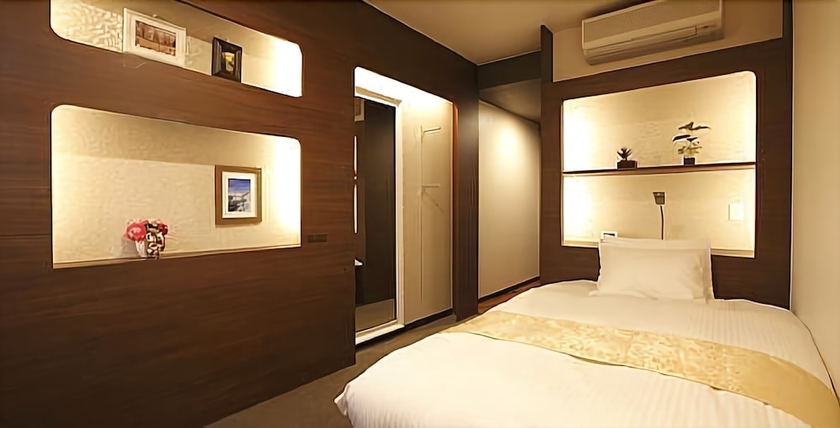 Imagen de la habitación del Hotel New Palace, Aizuwakamatsu. Foto 10