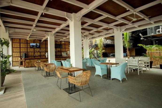 Imagen del bar/restaurante del Hotel New Rudys Hotel. Foto 3