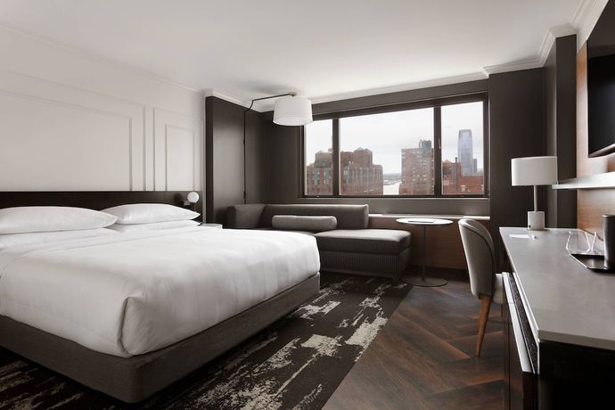 Imagen de la habitación del Hotel New York Marriott Downtown. Foto 13