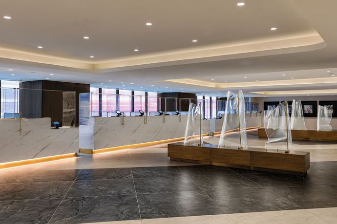 Imagen de los interiores del Hotel New York Marriott Marquis. Foto 24