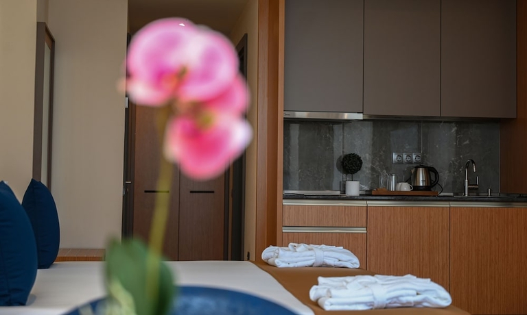 Imagen de la habitación del Hotel New wave apart hotel. Foto 14