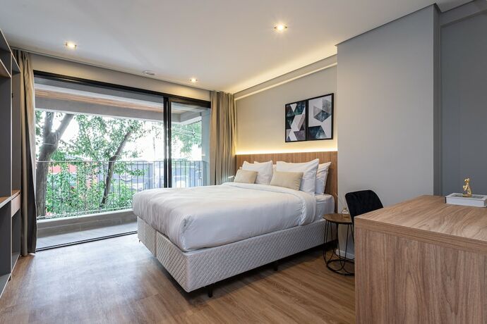 Imagen general del Hotel Next Paulista - Apartamentos completos com academia ao lado da Av Paulista. Foto 2