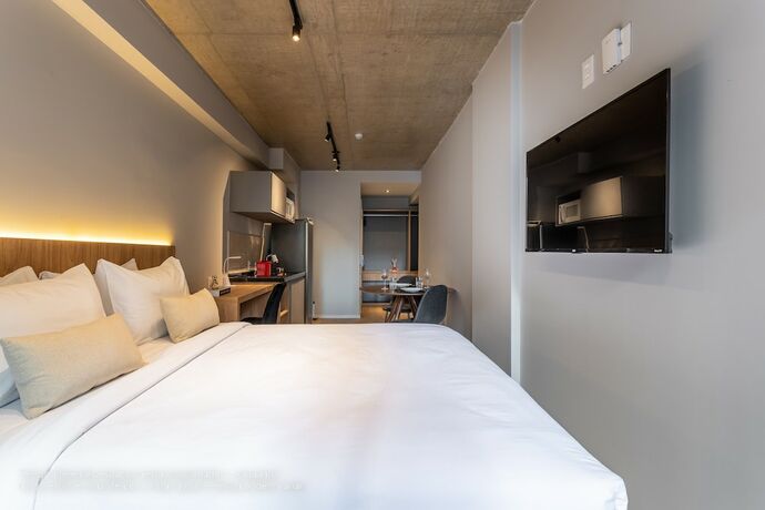 Imagen de la habitación del Hotel Next Paulista - Apartamentos completos com academia ao lado da Av Paulista. Foto 16