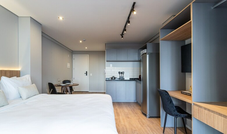 Imagen de la habitación del Hotel Next Paulista - Apartamentos completos com academia ao lado da Av Paulista. Foto 18