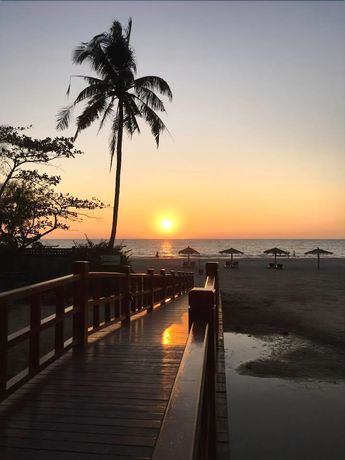 Imagen de los exteriores del Hotel Ngapali Win. Foto 14