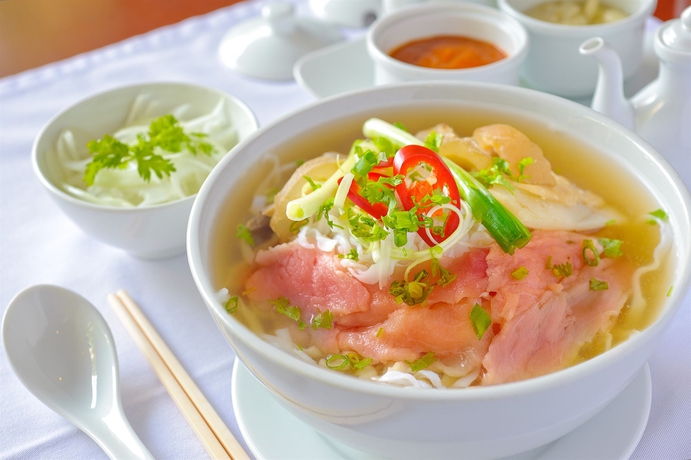 Imagen del bar/restaurante del Hotel Nhat Ha L'opera. Foto 2