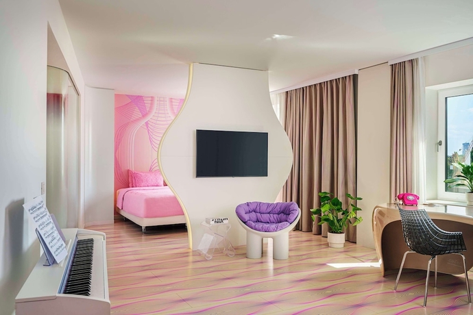 Imagen de la habitación del Hotel Nhow Berlin. Foto 3