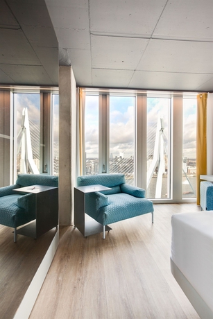 Imagen de la habitación del Hotel Nhow Rotterdam. Foto 4