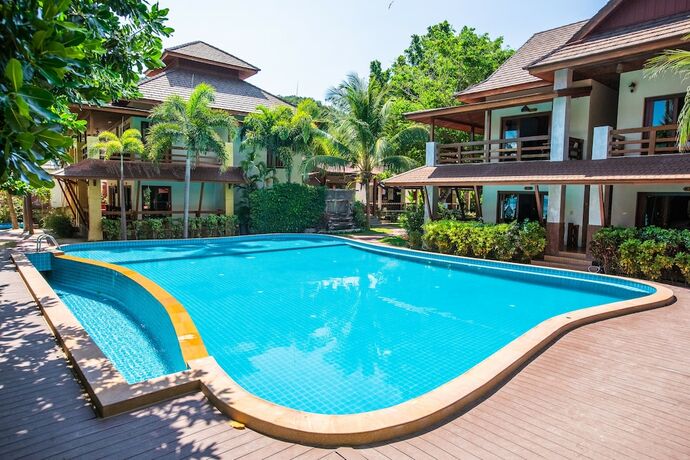 Imagen general del Hotel Nice Beach Bungalow, Ko Pha Ngan. Foto 1