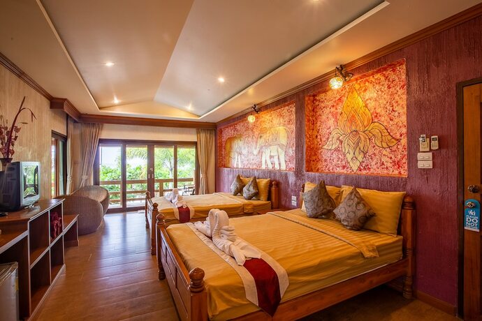 Imagen de la habitación del Hotel Nice Beach Bungalow, Ko Pha Ngan. Foto 12