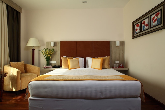 Imagen de la habitación del Hotel Nidhivan Sarovar Portico Vrindavan. Foto 4