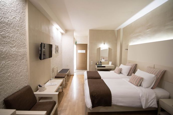 Imagen de la habitación del Hotel Nidimos. Foto 11