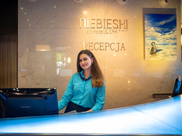 Imagen de los interiores del Hotel Niebieski Art and Spa. Foto 19