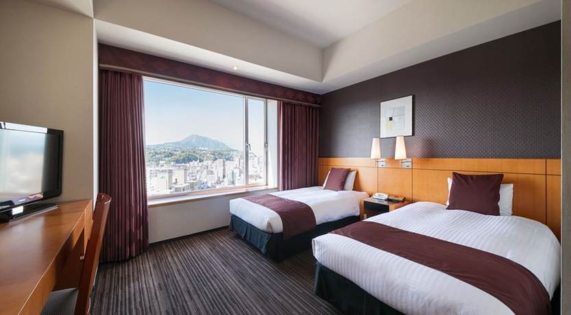 Imagen de la habitación del Hotel Nikko Oita Oasis Tower. Foto 7