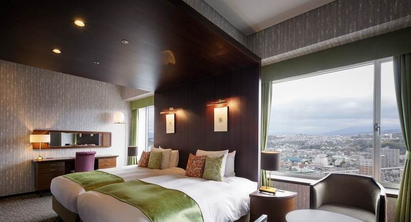 Imagen de la habitación del Hotel Nikko Oita Oasis Tower. Foto 13