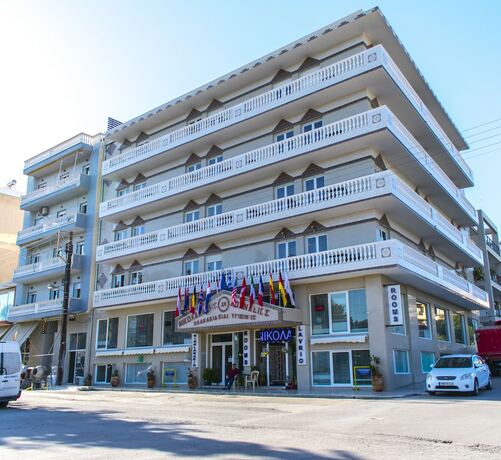 Imagen general del Hotel Nikolakakis Rooms Lavrio. Foto 3