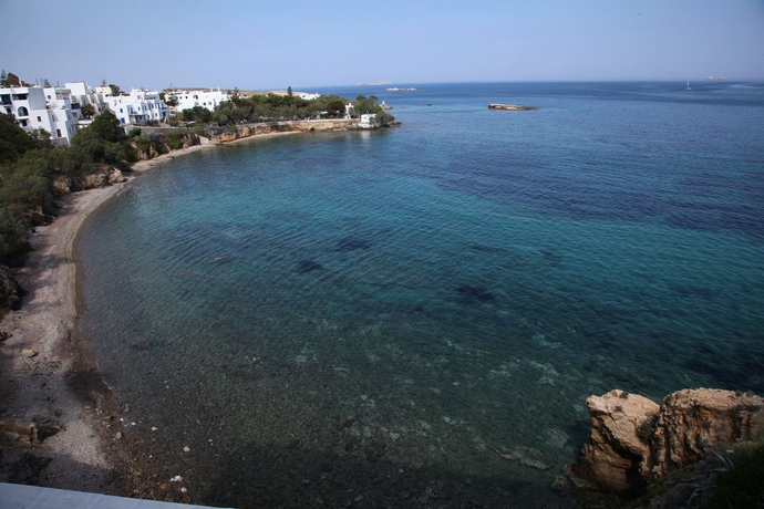 Imagen de los exteriores del Hotel Nikolas, Paros Ciudad. Foto 10