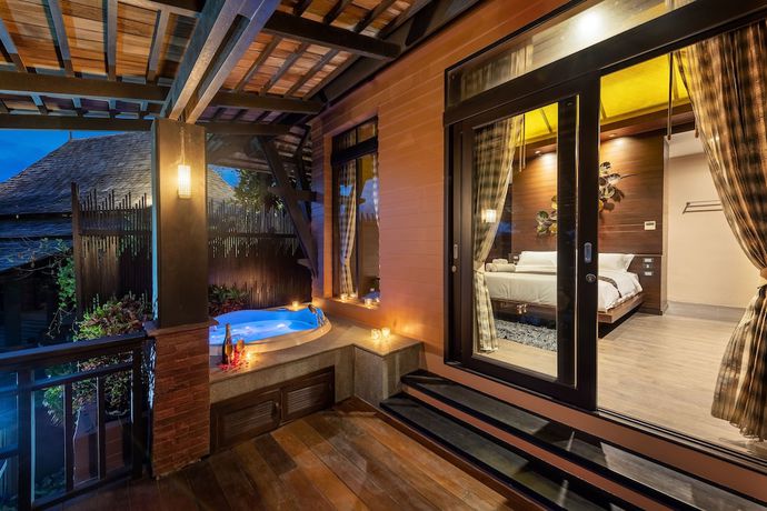 Imagen de la habitación del Hotel Nirvana Beach Resort and Spa. Foto 8
