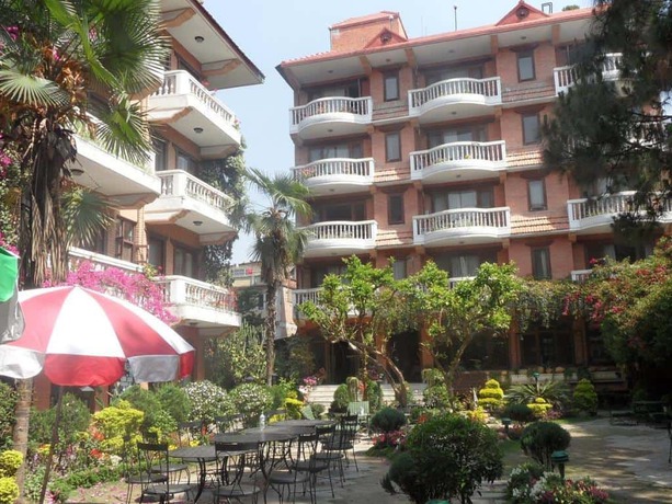 Imagen del bar/restaurante del Hotel Nirvana Garden, Katmandu. Foto 4