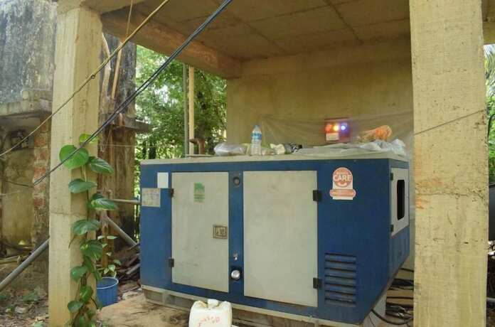 Imagen del bar/restaurante del Hotel Nirvana Nature Bamboo Cottages. Foto 10