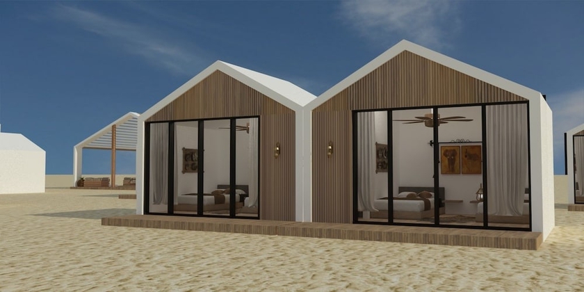 Imagen de la habitación del Hotel Nirvana Wellness Huts - White bay. Foto 13
