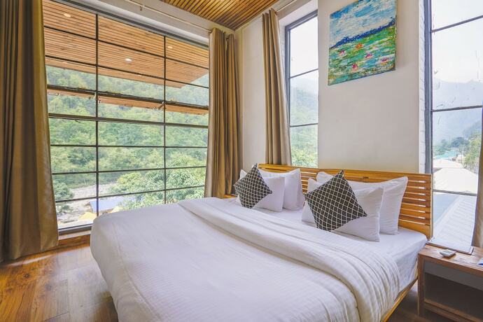 Imagen de la habitación del Hotel Nishantam Sanctuary Rishikesh. Foto 16