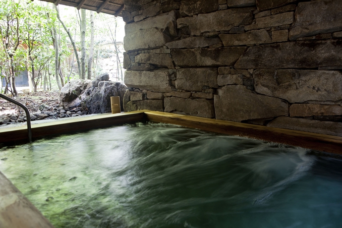Imagen de la piscina del Hotel Nishimuraya Shogetsutei. Foto 15