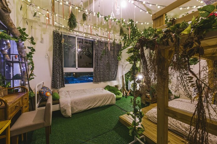 Imagen de la habitación del Hotel No Sun No Happy Inn. Foto 17