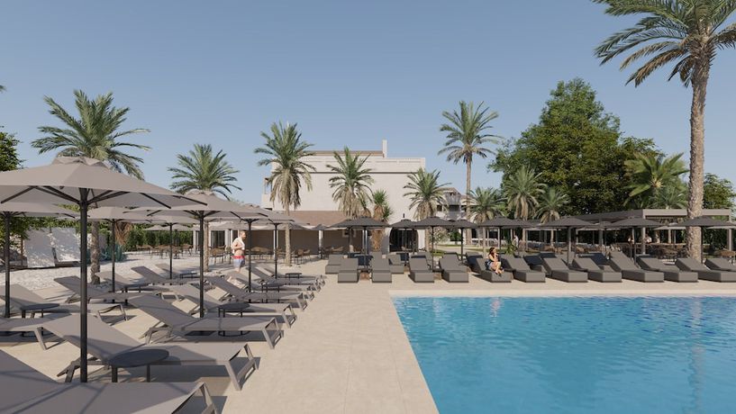 Imagen de la piscina del Hotel Nobilis Corfu. Foto 14