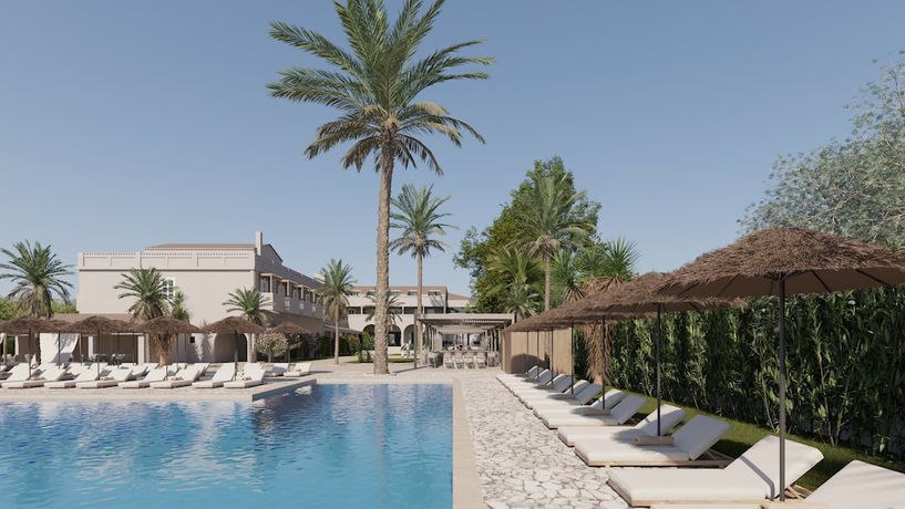 Imagen de la piscina del Hotel Nobilis Corfu. Foto 16