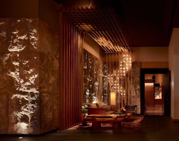Imagen de los interiores del Hotel Nobu Atlanta. Foto 17