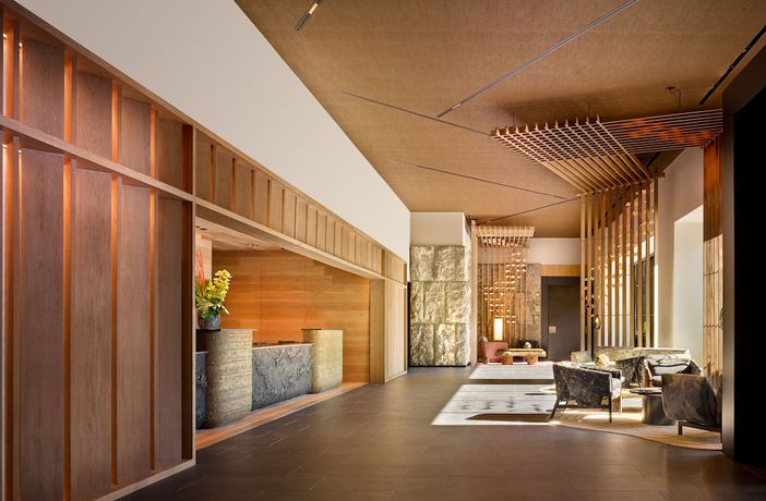 Imagen de los interiores del Hotel Nobu Atlanta. Foto 18