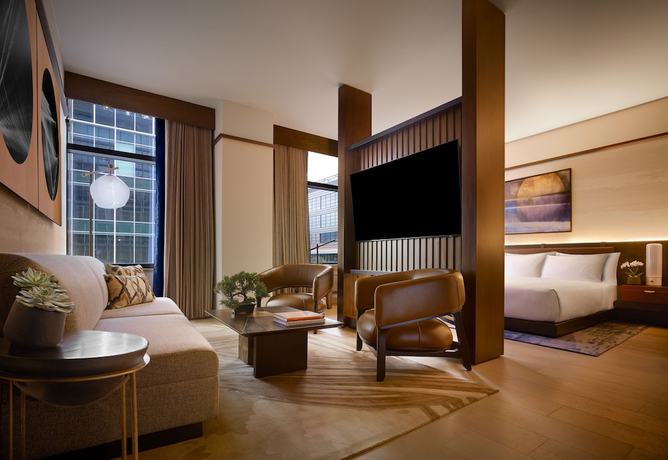 Imagen de la habitación del Hotel Nobu Atlanta. Foto 12