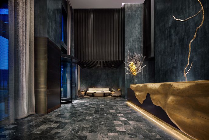 Imagen de los interiores del Hotel Nobu Chicago. Foto 17