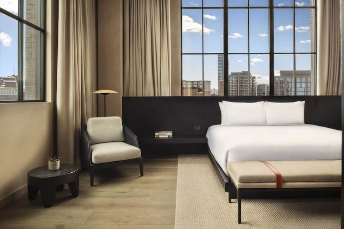Imagen de la habitación del Hotel Nobu Chicago. Foto 13