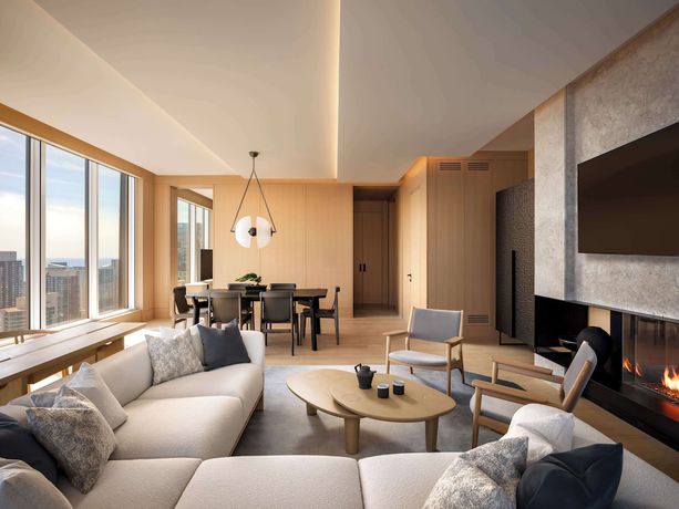Imagen de la habitación del Hotel Nobu Hotel Toronto. Foto 2