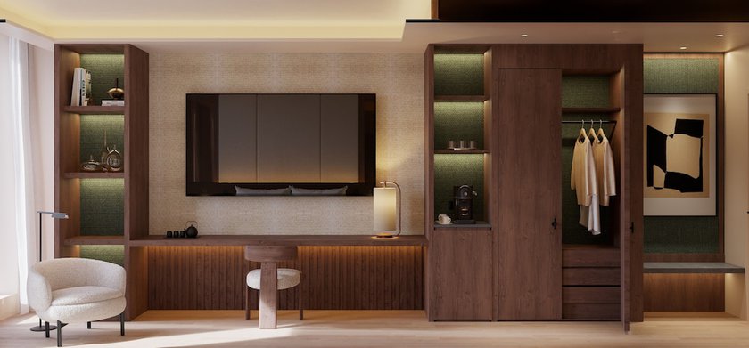 Imagen de los interiores del Hotel Nobu Madrid. Foto 6